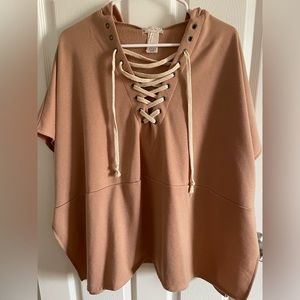 Free people, blush pink top